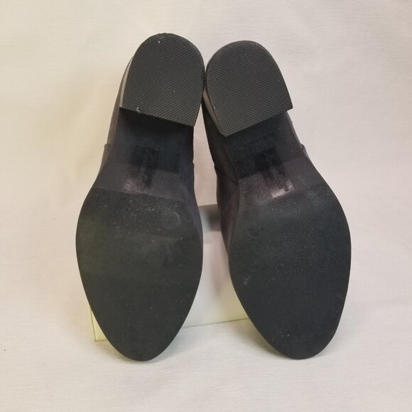 American Eagle Gray Womens 8 Block 3" Heel Ankle Boots - Picture 7 of 12